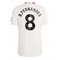 Billiga Manchester United Bruno Fernandes #8 Tredje fotbollskläder 2023-24 Kortärmad